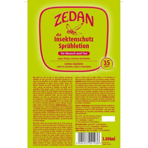 ZEDAN SP INSEKTENSCHUTZ SPRÜHLOTION INSEKTENSPRAY