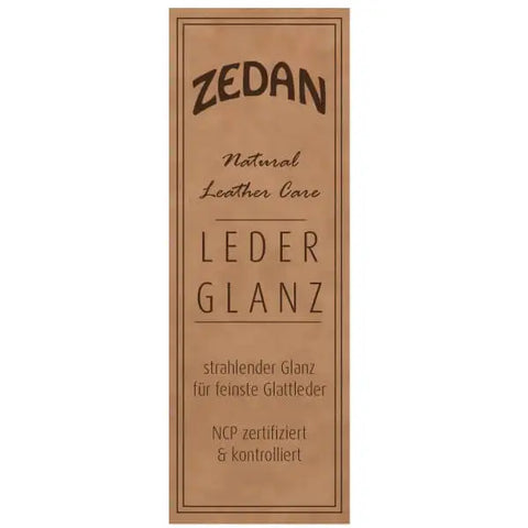 ZEDAN LEDERPFLEGE LEDERGLANZ GLATTLEDER