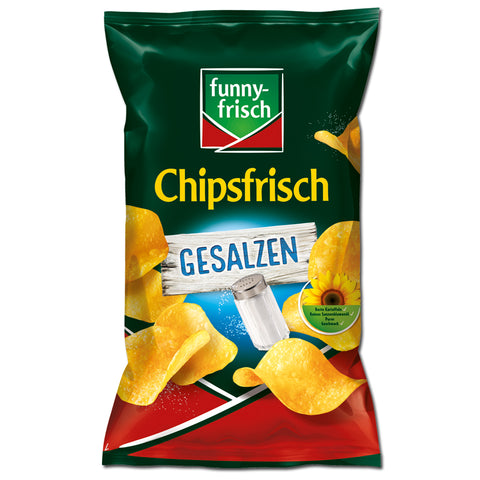 Funny Frisch Chipsfrisch gesalzen je 150g