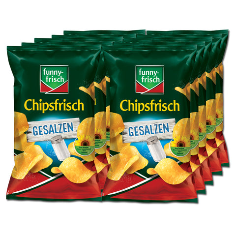 Funny Frisch Chipsfrisch gesalzen je 150g