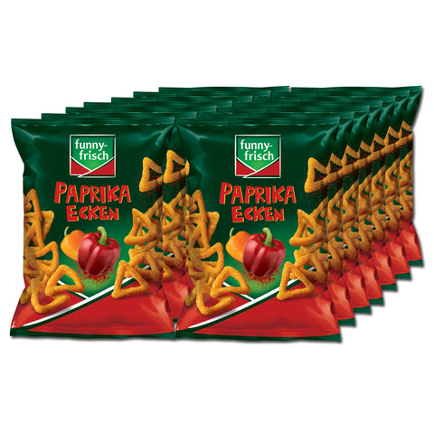 Funny Frisch Paprika Ecken, Chips  je 75g