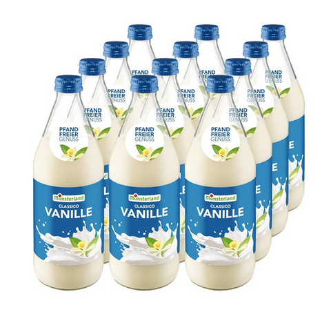 Münsterland Vanillemilch Drink 12er Pack (12 x 500ml)