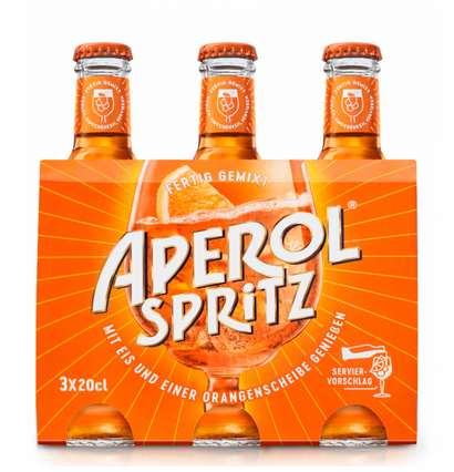 Aperol Spritz Aperitif 3 x 0,2l Flasche