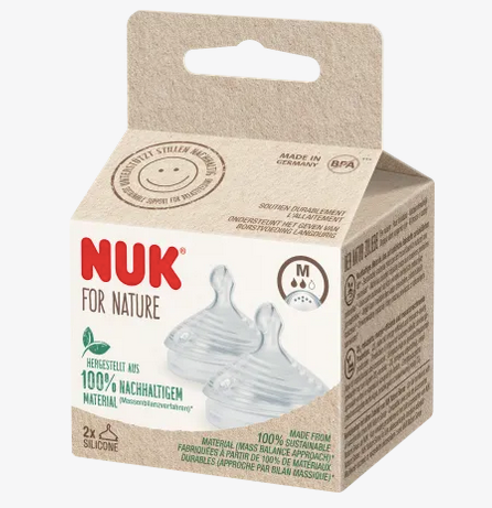 NUK for Nature Ventilsauger Gr. M