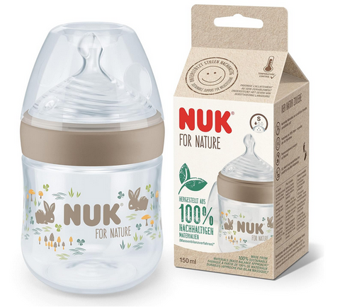 NUK for Nature 150 ml Polypropylen-Flasche, beige