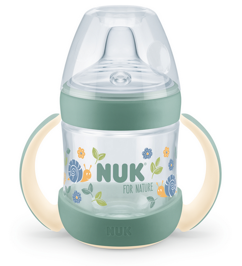 NUK for Nature 150 ml PP-Trinklernflasche, grün