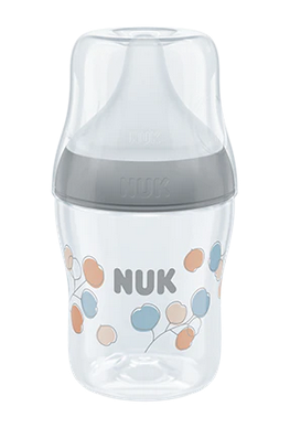 NUK Perfect Match PP-Flasche 150 ml, grau (Zweige)