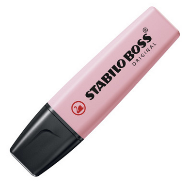 STABILO Textmarker Boss Original pastell rosa 2-5mm Keilspitze