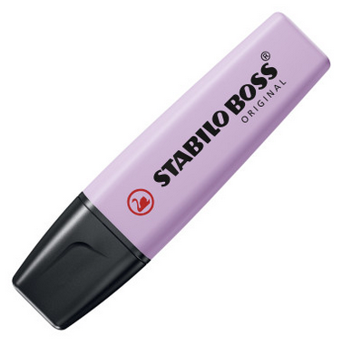 STABILO Textmarker Boss Original pastell lila 2-5mm Keilspitze