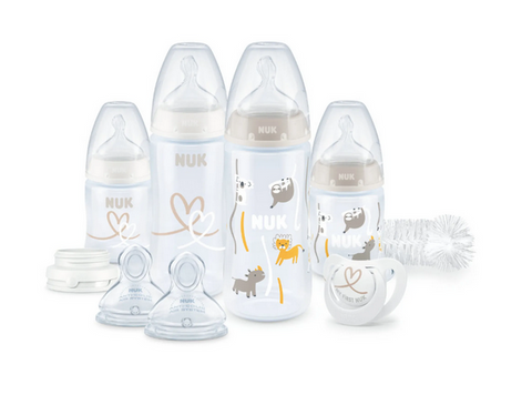 NUK First Choice+ Perfect Start Babyflaschen Set Weiß