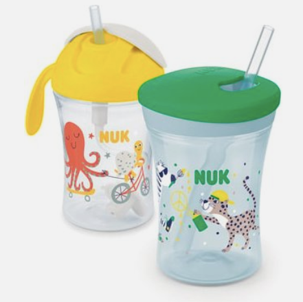 NUK Becherset Motion + Action Cup Set