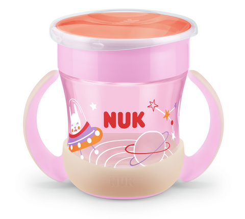 NUK Trinklernbecher Mini Magic Cup Night, 160ml, pink