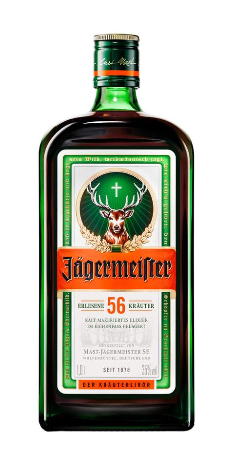 Jägermeister 35%, 1 ltr.