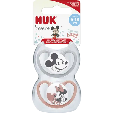 NUK | Disney Mickey Mouse Space Silikon-Schnuller