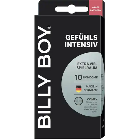 BILLY BOY Kondome "Gefühlsintensiv" 10er Pack