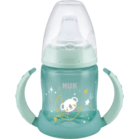 NUK First Choice Trinklernflasche Night, grün, 6-18 Monate