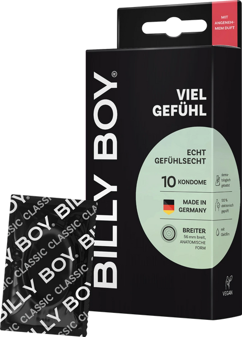 BILLY BOY Kondome Viel Gefühl, Breite 56 mm, 10 St