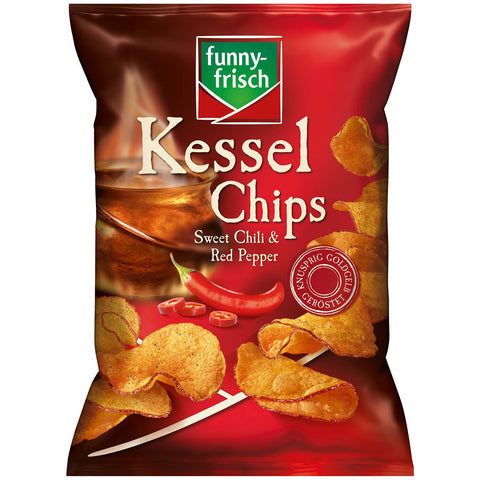 funny-frisch funny-frisch Kessel Chips Sweet Chili & Red Pepper 120g