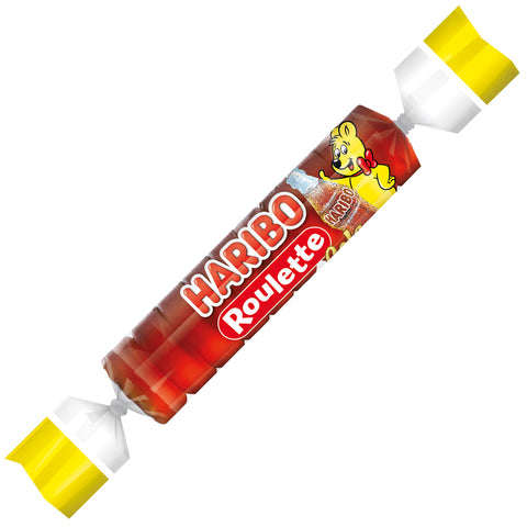 Haribo Cola-Roulette, Cola Rolle, Fruchtgummi, 50 Stück