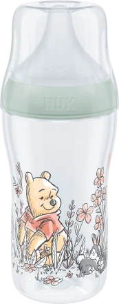 NUK Babyflasche Perfect Match Winnie Pooh, mint, ab 3 Monaten, 260 ml, 1 St