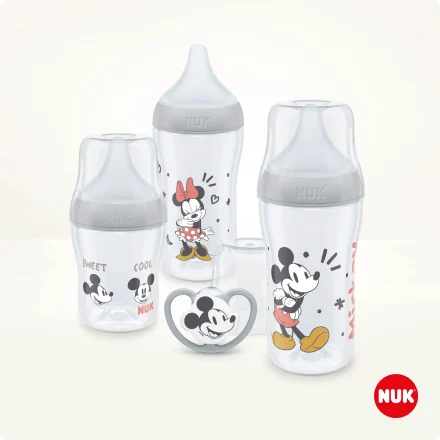 NUK Flaschen- und Schnuller-Set Perfect Match Disney Mickey 4tlg, 1 St