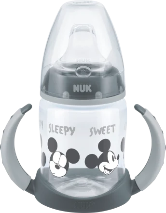 NUK Trinklernflasche First Choice Temp. Control, Disney grau, 6-18 Monate, 150 ml, 1 St