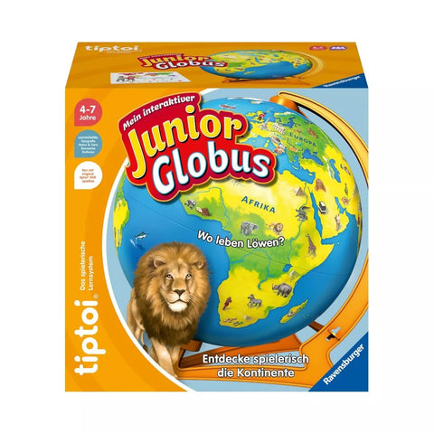 Ravensburger® Ravensburger tiptoi 00115 Mein interaktiver Junior Globus Kinderspielzeug ab 4 Jahren