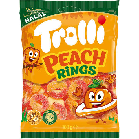 Trolli Peach Rings 100g