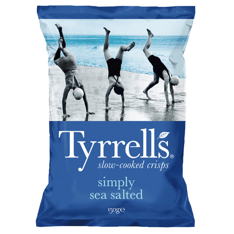 Tyrrells simply sea salted 150g